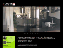 Tablet Screenshot of kiosque-amenagement.com